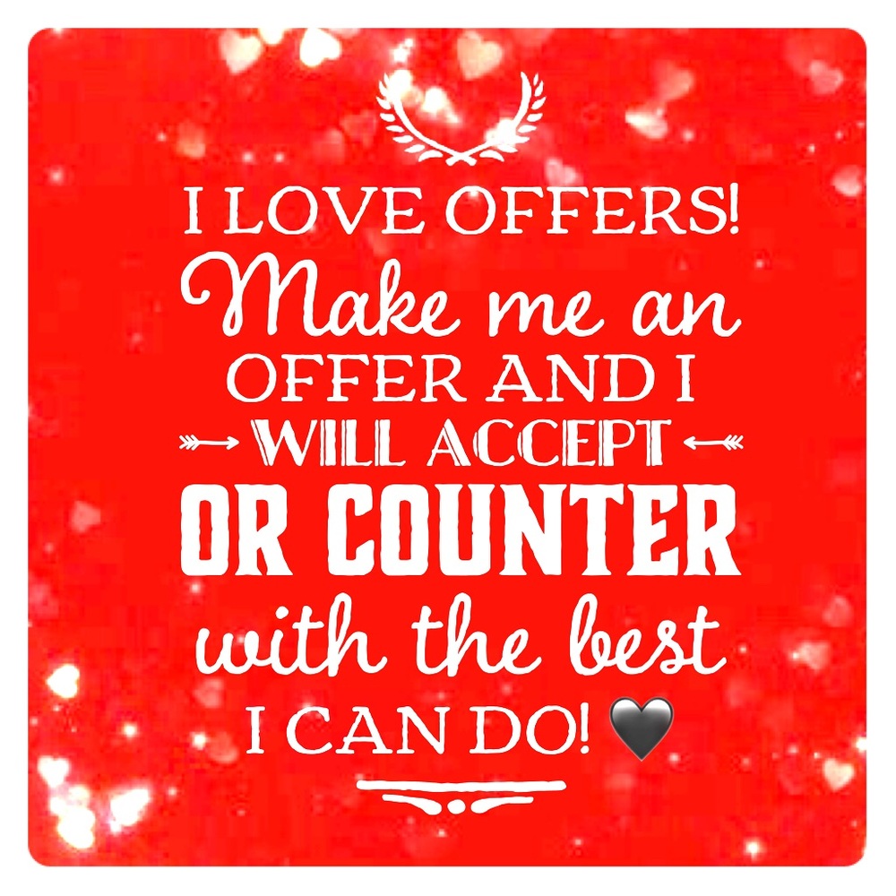 Make me an offer! Always willing to negotiate ❤️